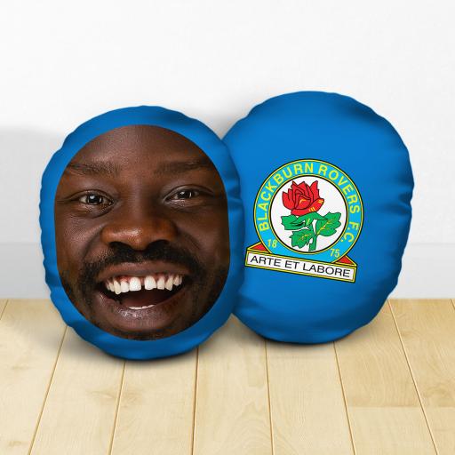 Personalised Blackburn Rovers FC Crest Mush Cush
