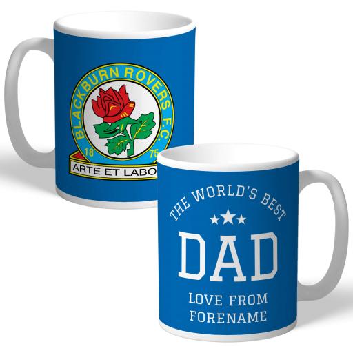 Blackburn Rovers FC World's Best Dad Mug